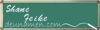 Shane Feike Visitenkarte